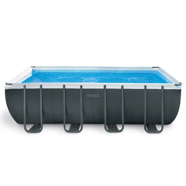 INTEX 26356 Ultra Xtr Rectangular Pool Set Garden Durability Large Frame Pool Swimming Outdoor Steel Above Ground Frame Pool - Image 2