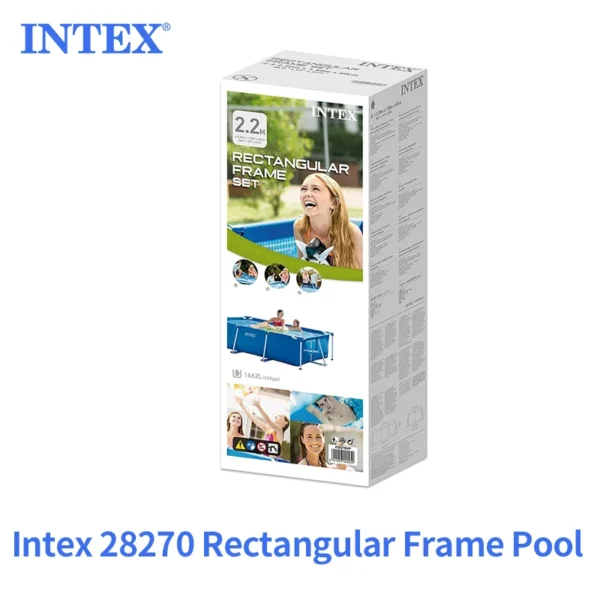 Large Rectangular Frame  Swim Pool Outdoor  Backyard Garden Swimming Pool for Sale - Image 5